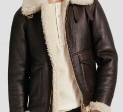 Dave B3 Shearling Sheepskin Leather Jacket