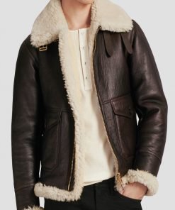Dave B3 Shearling Sheepskin Leather Jacket