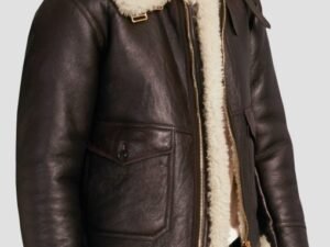 Alternative view of Dave B3 Shearling Sheepskin Leather Jacket