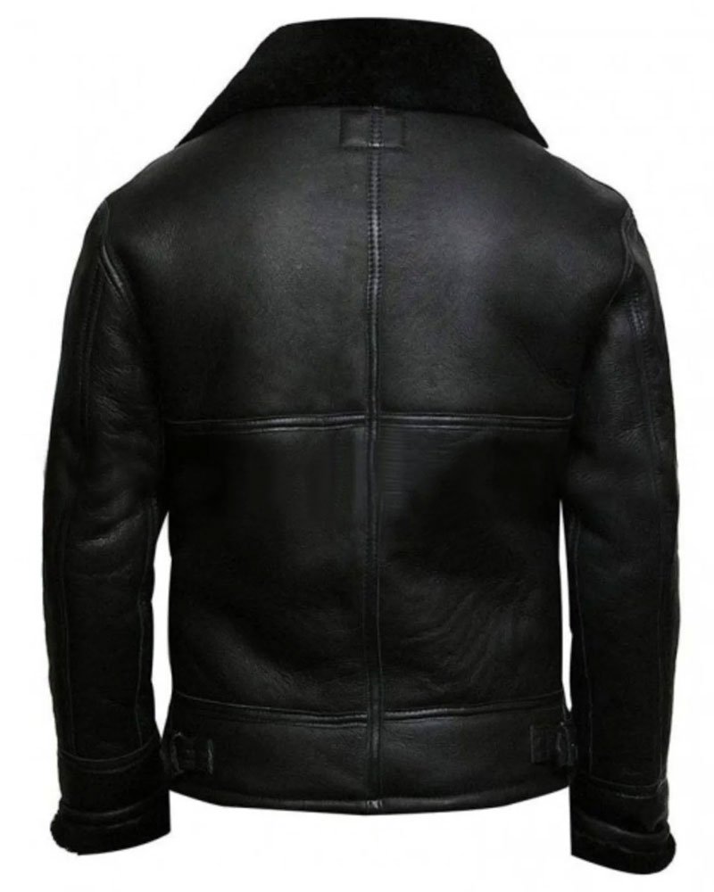 Benjamin Aviator Black Jacket - Image 2