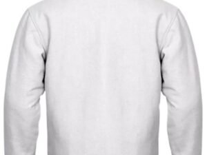 Alternative view of Casual Style White Varsity Jacket Mens