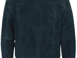 Alternative view of Men Casual Style Emerald Green Bomber Jacket