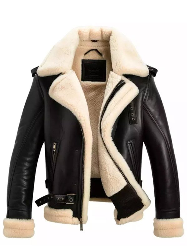 Mens B3 Sheepskin Bomber Jacket