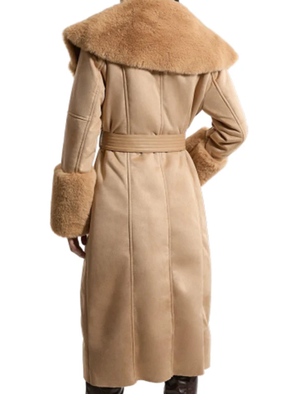 Alternative view of Womens Shearling Coat for Winters