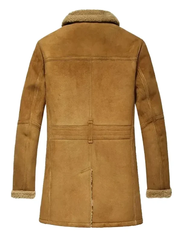 Alternative view of Mens Suede Leather Coat