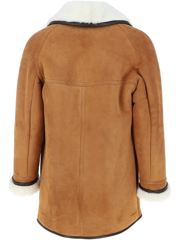 Alternative view of Mens Vintage Sheepskin Shearling Coat
